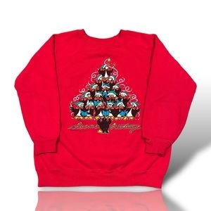 Vintage 1990 Christmas crewneck sweater